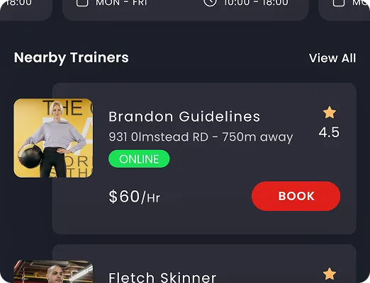 Zing Fitness feature highlight